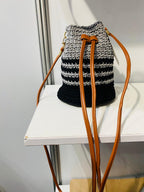 Cultural fit Handmade Bucket Crochet handbag for ladies