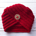 Glam Twist Turban – Elegant Crochet Headwrap