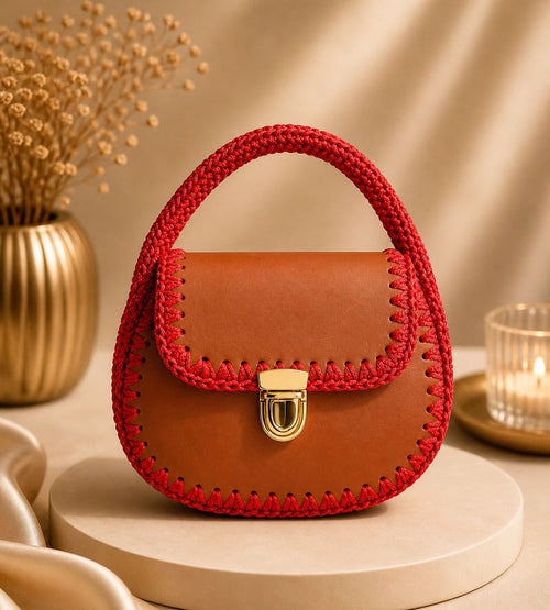 Mini Red Luxe Bag