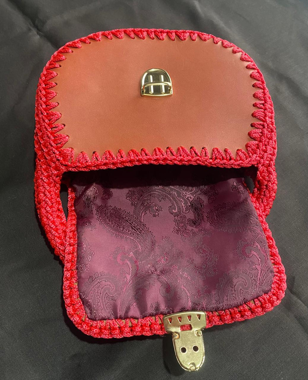 Mini Red Luxe Bag
