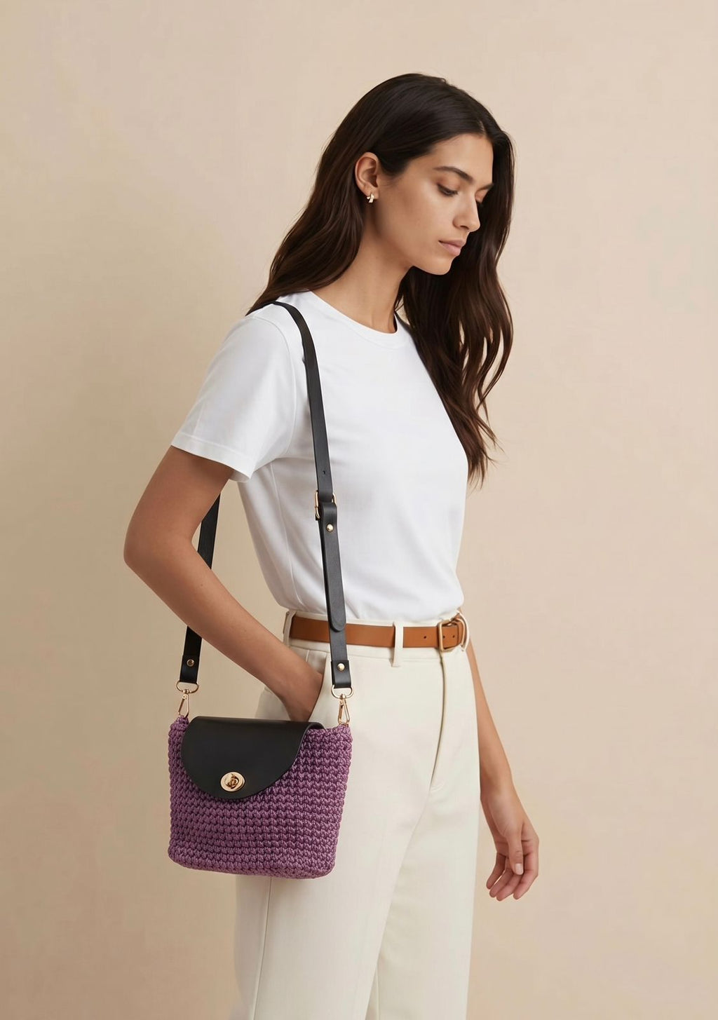 Crochet Sling Bag Girls best friend