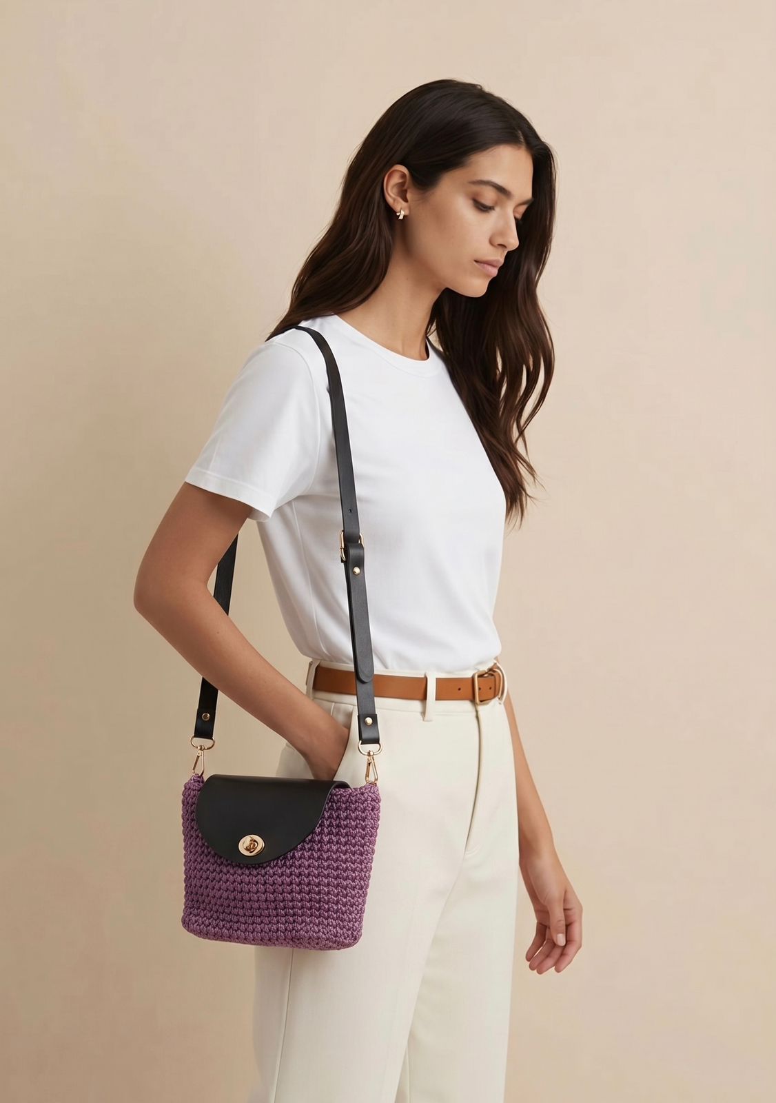 Crochet Sling Bag Girls best friend