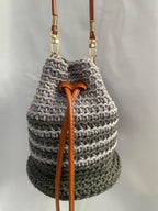 Cultural fit Handmade Bucket Crochet handbag for ladies